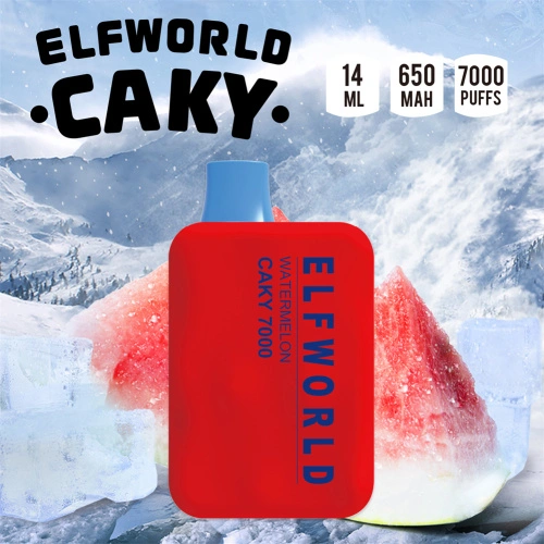 Elf Bar Elf Word Caky 7000Puff -kertakäyttöinen vape